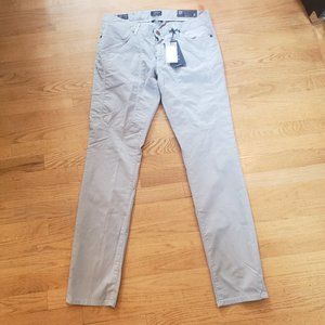 Jeckerson Light Grey Chinos - Size 33 Slim - New with Tags